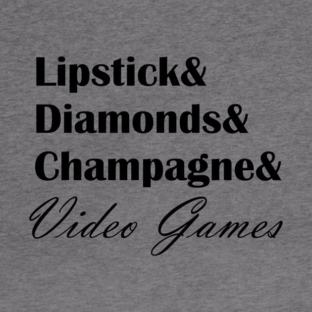 Lipstick & Video Games by ChelsieJ22